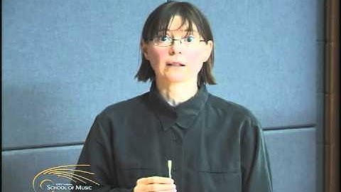 How to form an Oboe Embouchure with Sarah Hamilton, oboe, from SUNY Fredonia