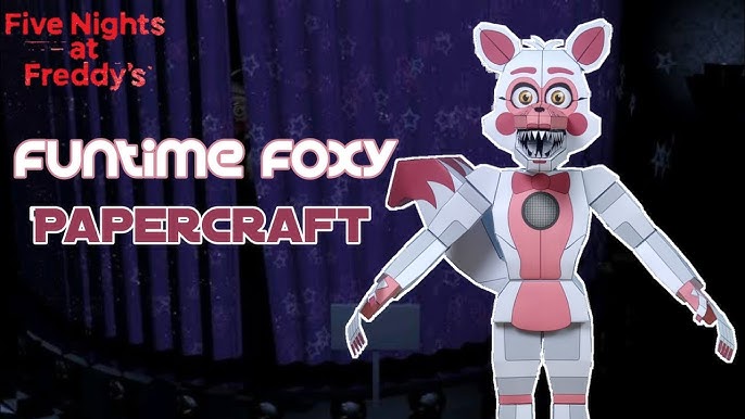 Toy Chica Papercraft (done, kinda) : r/fivenightsatfreddys