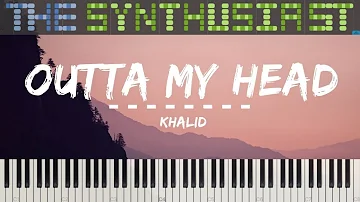 Khalid & John Mayer - Outta My Head - Piano Synthesia