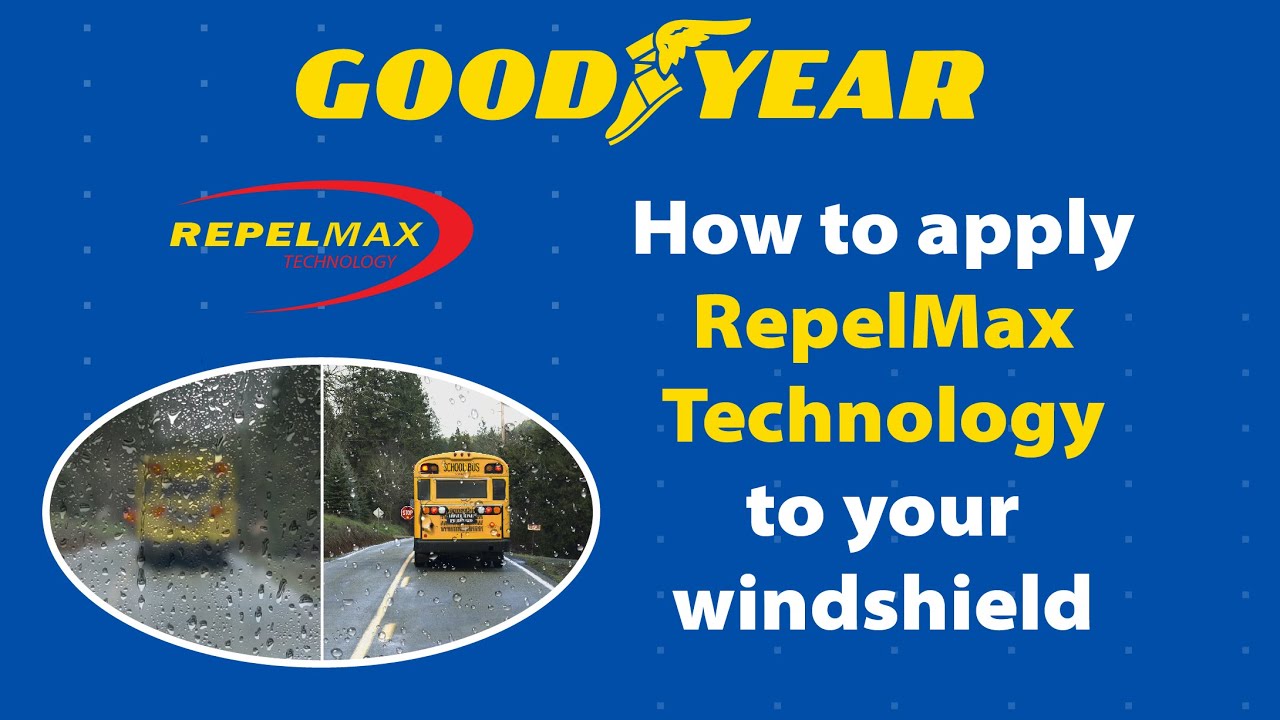 Application Instructions for Goodyear Wiper Blades with RepelMax