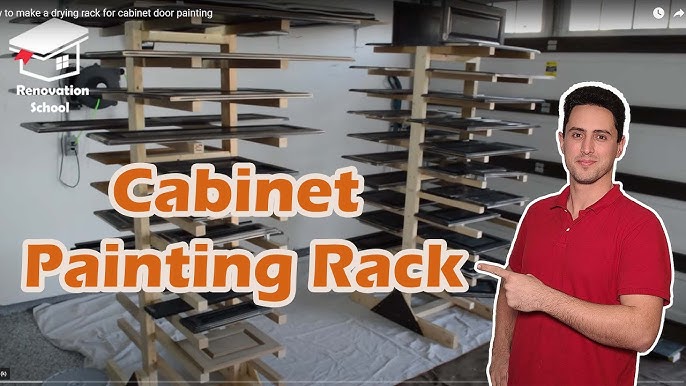 DIY art print drying rack for less than $15! #printmaking #dryingrack