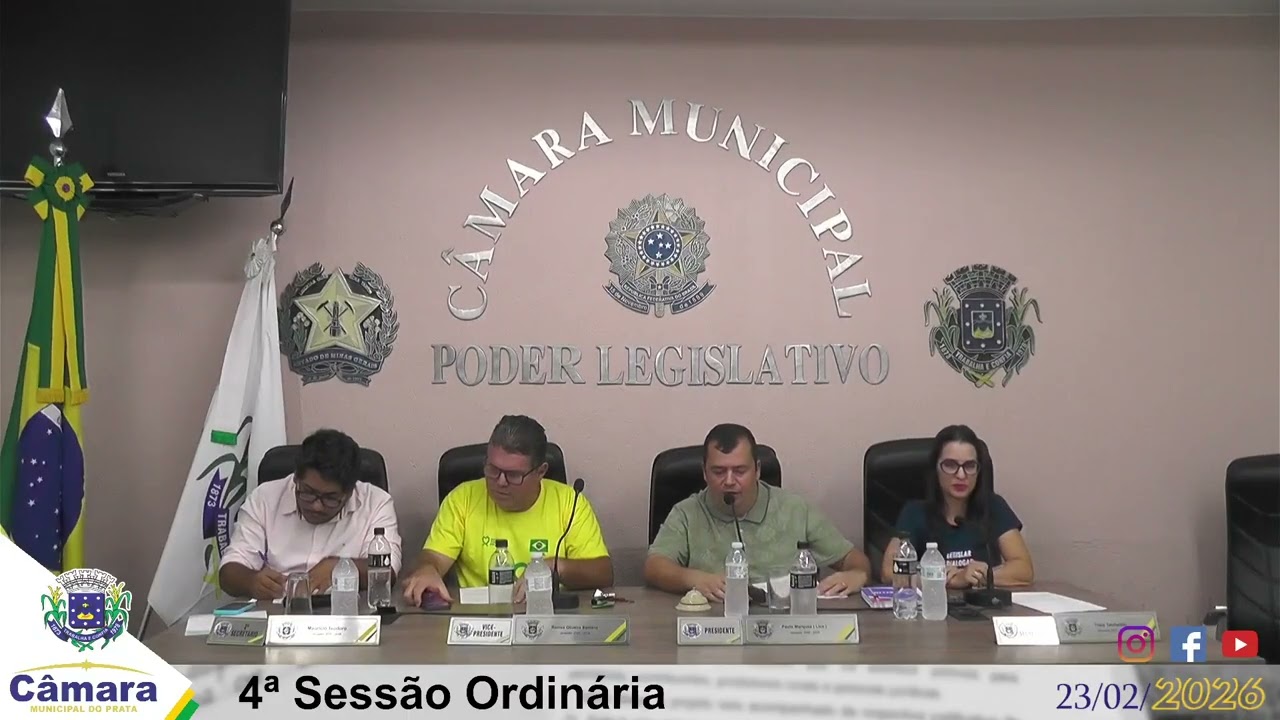 4ª Sessão Ordinária - 23/02/26