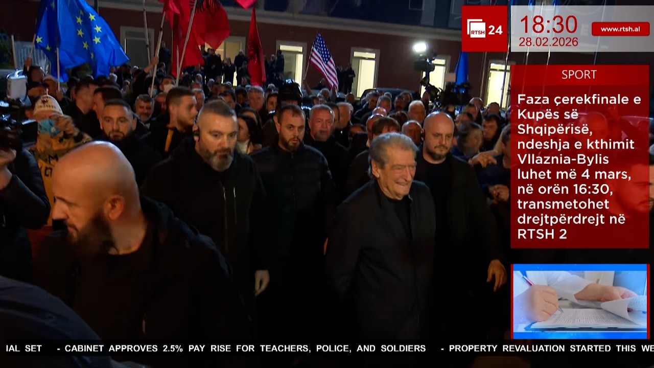 Berisha drejt Kryeministrisë me deputetët e PD, policia blindon zonën me mbi 1500 forca sigurie