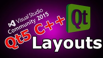 Qt5 C++ Creating Layouts  #5