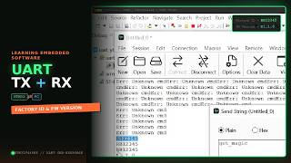 Details STM32 Deep Dive UART TX + RX Get ID & FW | STM32F446RE Update