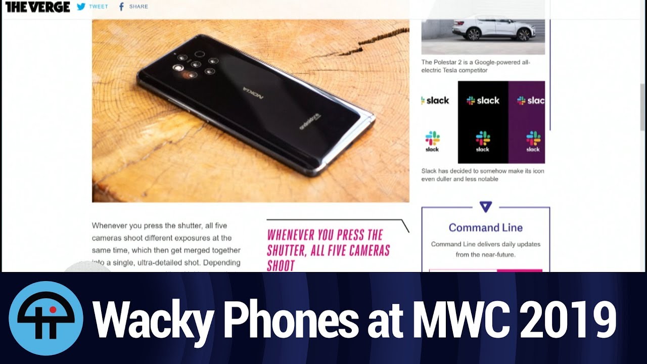All the Other Wacky Phones at MWC 2019