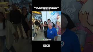 SACHA SE ENCUENTRA CON GATCHURRA Y LE DICE QUE EN CÁMARA SE VE MÁS FEO