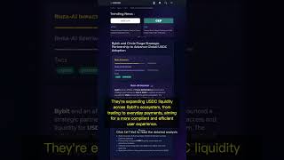 🧐👉 Bybit &amp; Circle's USDC Boost: Navigating Stablecoin Growth Amid Market Scrutiny #QixNewsAI