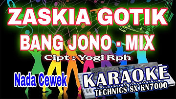 KARAOKE BANG JONO MIX NADA CEWEK KN7000 DENI RECORD