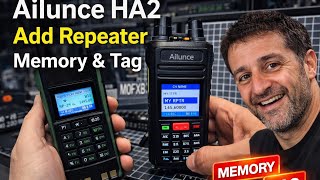 Ailunce Ha2  Add Repeater Memory U0026 Tag