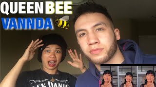 Reaction TO VANNDA - QUEEN BEE - នារីជឿនលឿន 😱😱🔥🔥