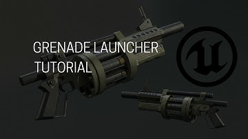 Grenade launcher tutorial (with interacting explosives)- UE4