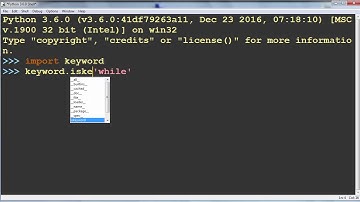 How to Check if a String is a Valid Keyword in Python language