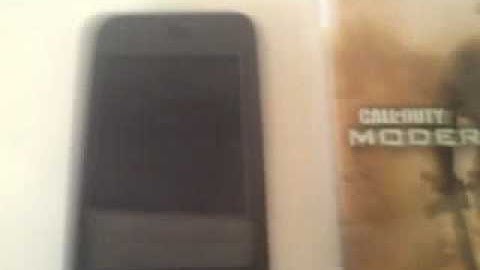 How to put MW2 on your ipod touch