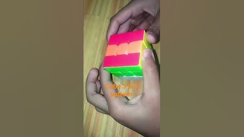 cube 3 in 1 pattern @KingofCubers cube 3by3 amazing trick #howtosolvecube #shorts #cube #indian