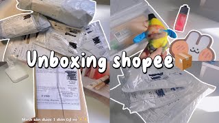 [UNBOXING] Unboxing đơn 0₫ trên shopee📦 // Săn sale shopee tháng 8 // Dieuxinhh