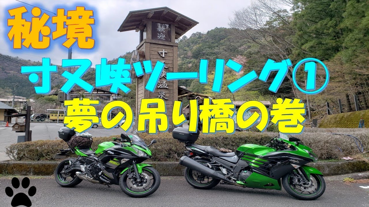 まる Ninja650/ZX-14R】#24 やめて~!コケる~! めぐ丸立ちゴケの