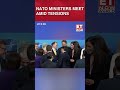NATO foreign ministers gather for a meeting in Sweden #shorts #nato #natonews #rutte #ursula