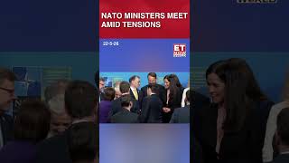 NATO foreign ministers gather for a meeting in Sweden #shorts #nato #natonews #rutte #ursula