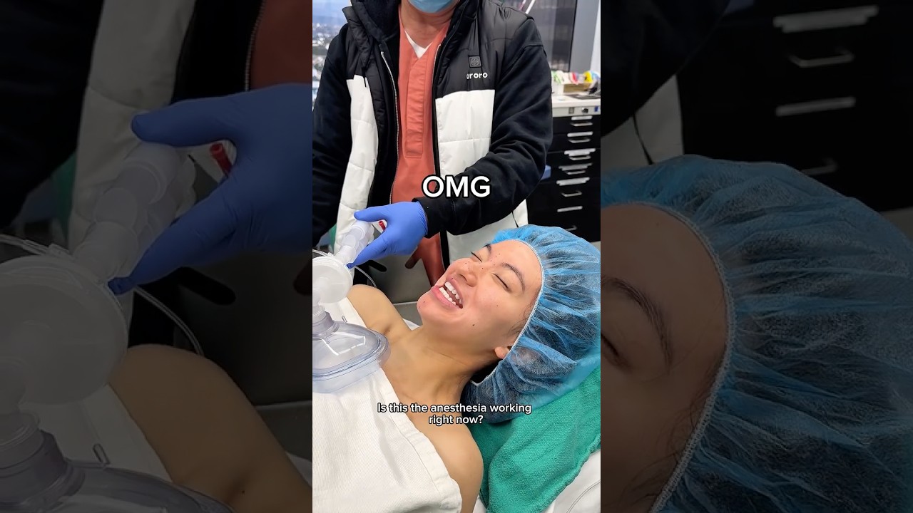 POV When Anesthesia Hits! #lol  #cosmeticsurgery  #plasticsurgery  #funny