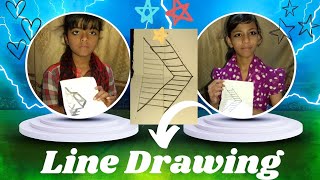 3D Line Renderer Unity 🪜| Easy 3D Optical Illusion Drawing on Graph 📈 Paper|