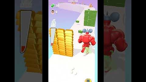 Muscle Rush | All Levels Gameplay | Level 200 ( Android / Ios ) #short