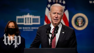 Biden, Harris mark 50 millionth coronavirus vaccination in U.S. - 2/25 (FULL LIVE STREAM)