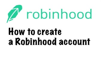 How to create a Robinhood Account