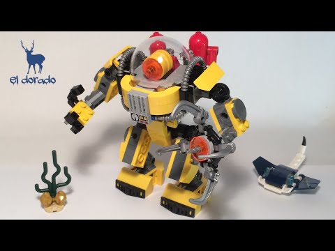 LEGO CREATOR 31090 Underwater Robot Speed Build - Construction Toy / レゴ クリエイター/ el dorado