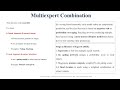 Combining Multiple Learners Model - Combination schemes