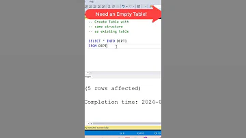 SQL Tricks 1 2 