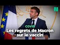 Macron fait rfrence au covid19 et  la course au vaccin