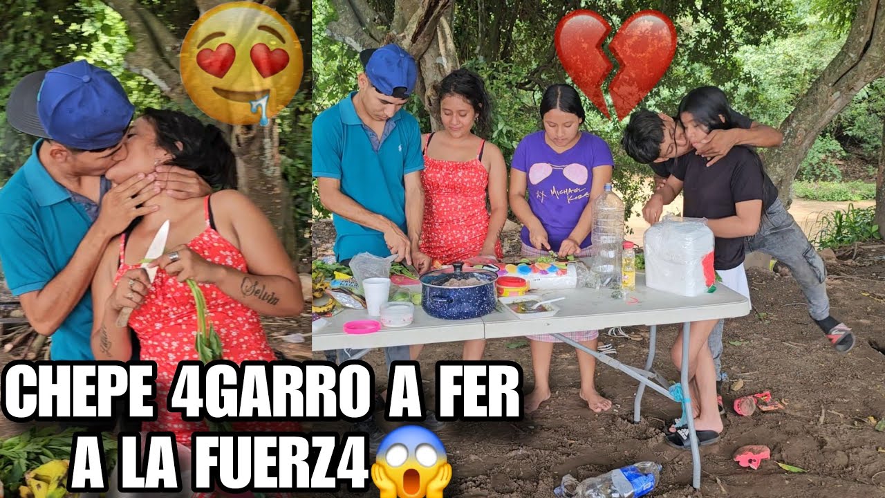 CHEPE Desc4rado 1ntento B3SAR A FERNANDA😡Cas1 Lo M4ta Con Este Gran CUCHILL0‼️Es Un Abusiv0 Dijo FER