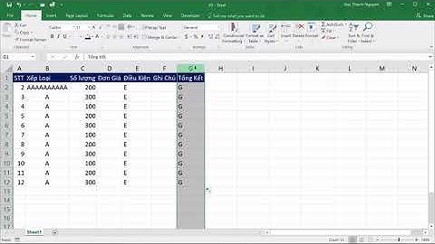 HỌC EXCEL TỔNG QUÁT TRỰC TUYẾN - Bài 24 - Di chuyển cột trong Excel