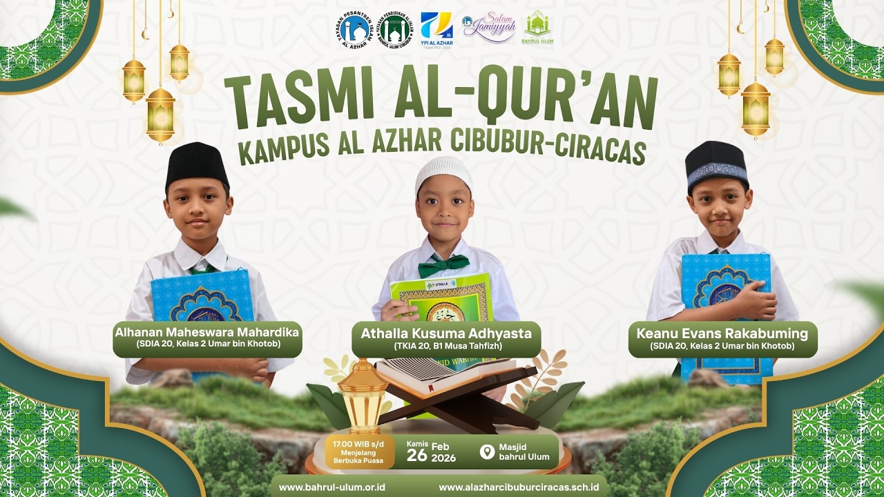 Tasmi  Al-Qur'an | 13 Ramadhan 1447H | Selasa, 3 Maret 2026 | TKIA 20 dan SDIA 20 Cibubur