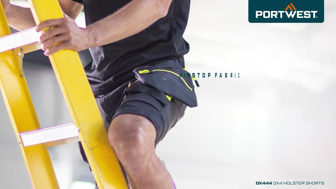Portwest DX4 Holster Pocket Shorts at protexU