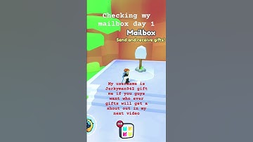 Checking my mail box pet sim 99 gift me guys #roblox #petsim99 #gift #pets #yoitubeshorts #fisch#tsb