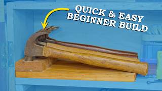 Quick Hammer Rack Build Using Basic Hand Tools
