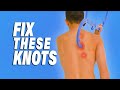 How to Release Knots Between Shoulder Blades (+NO MASSAGE SOLUTIONS)