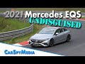 Full electric 2021 Mercedes EQS testing undisguised at the Nürburgring