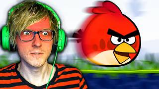 Grown man plays Angry Birds for the first time