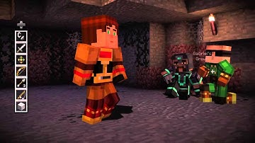 Minecraft: Story Mode - Episode 4: A Block and a Hard Place - Walkthrough Part 2