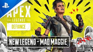 Apex Legends | Meet Mad Maggie: Character Trailer | PS5, PS4