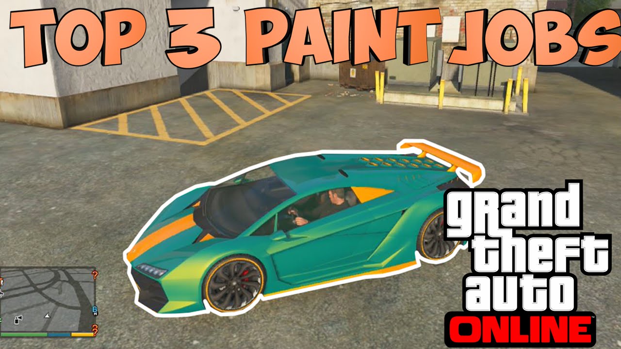 GTA 5 Paint Jobs Top 3 Paint Jobs Online (Midnight Purple, Lakers Fan, Gas Explosion) YouTube