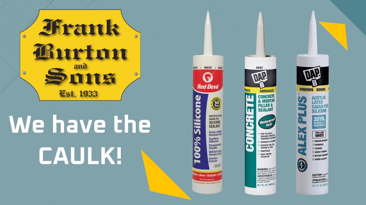 Burton's We have the Caulk YouTube