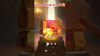 Season End Chests Gives Very OP Loot 🤩🤩 Clash of clans. #clashofclans #coc #mobilegaming #shorts