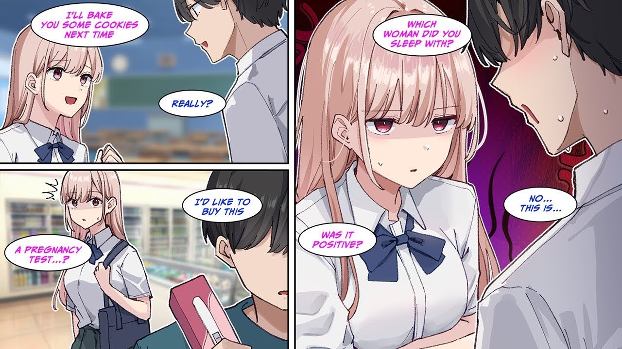 I was buying a pregnancy test at my sister’s request when the school idol caught me