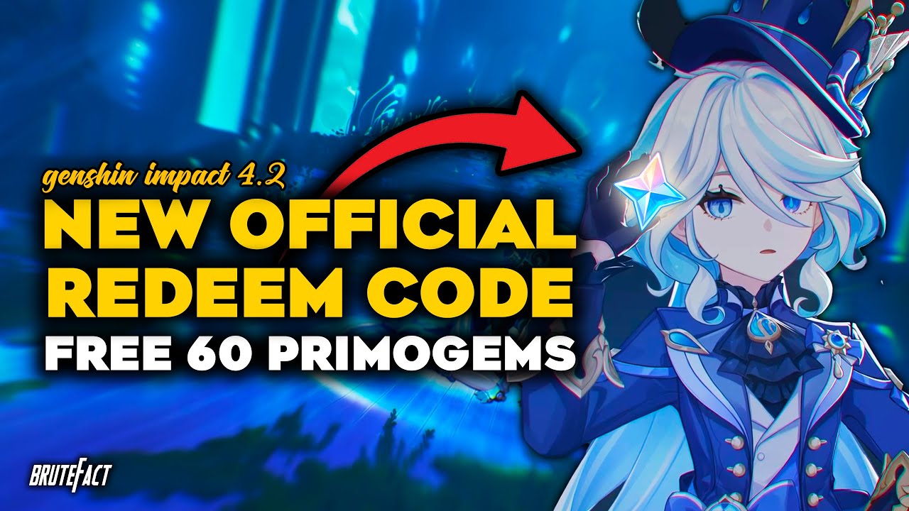 💎 Happy Version 4.2 day! New 60 Primogems Redemption Code Genshin Impact