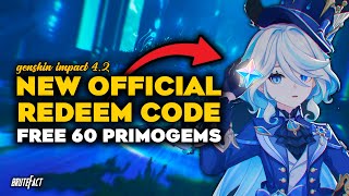 NEW 4.0 OFFICIAL REDEEM CODE! CLAIM NOW! (FREE 60 PRIMOGEMS!) Genshin  Impact Fontaine Hydroculus 