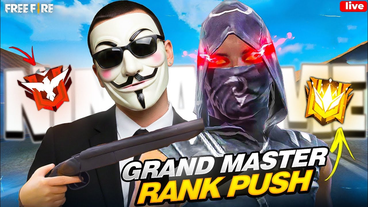 🔴 FREE FIRE LIVE👻GARENA FREE FIRE💀GUILD TEST LIVE !! GAMING NINJA 